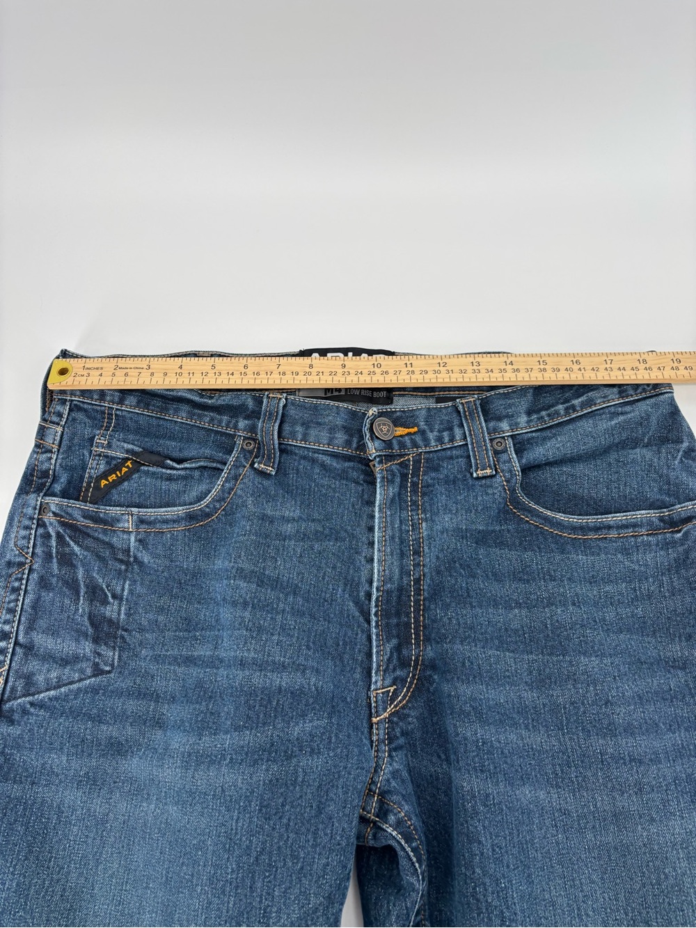 Ariat Rebar M4 Mens Jeans 36x36 Bodie Edge Bootcut DuraStretch Workwear 10016220 - Picture 6 of 14